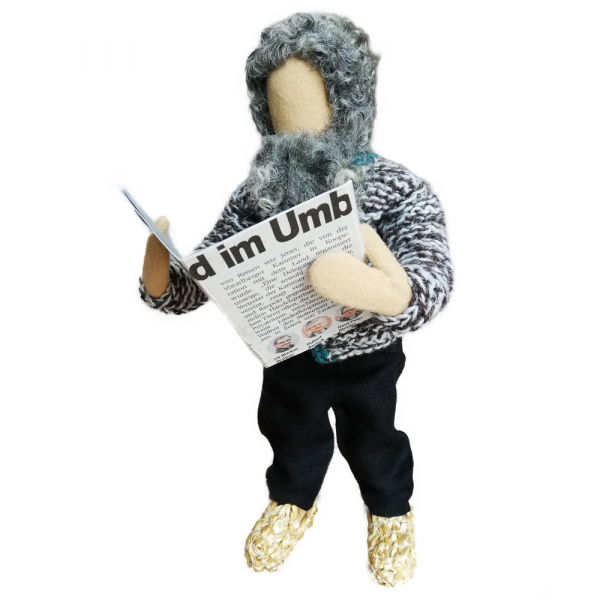 Grossvater - Opa - alter Mann - 30 cm